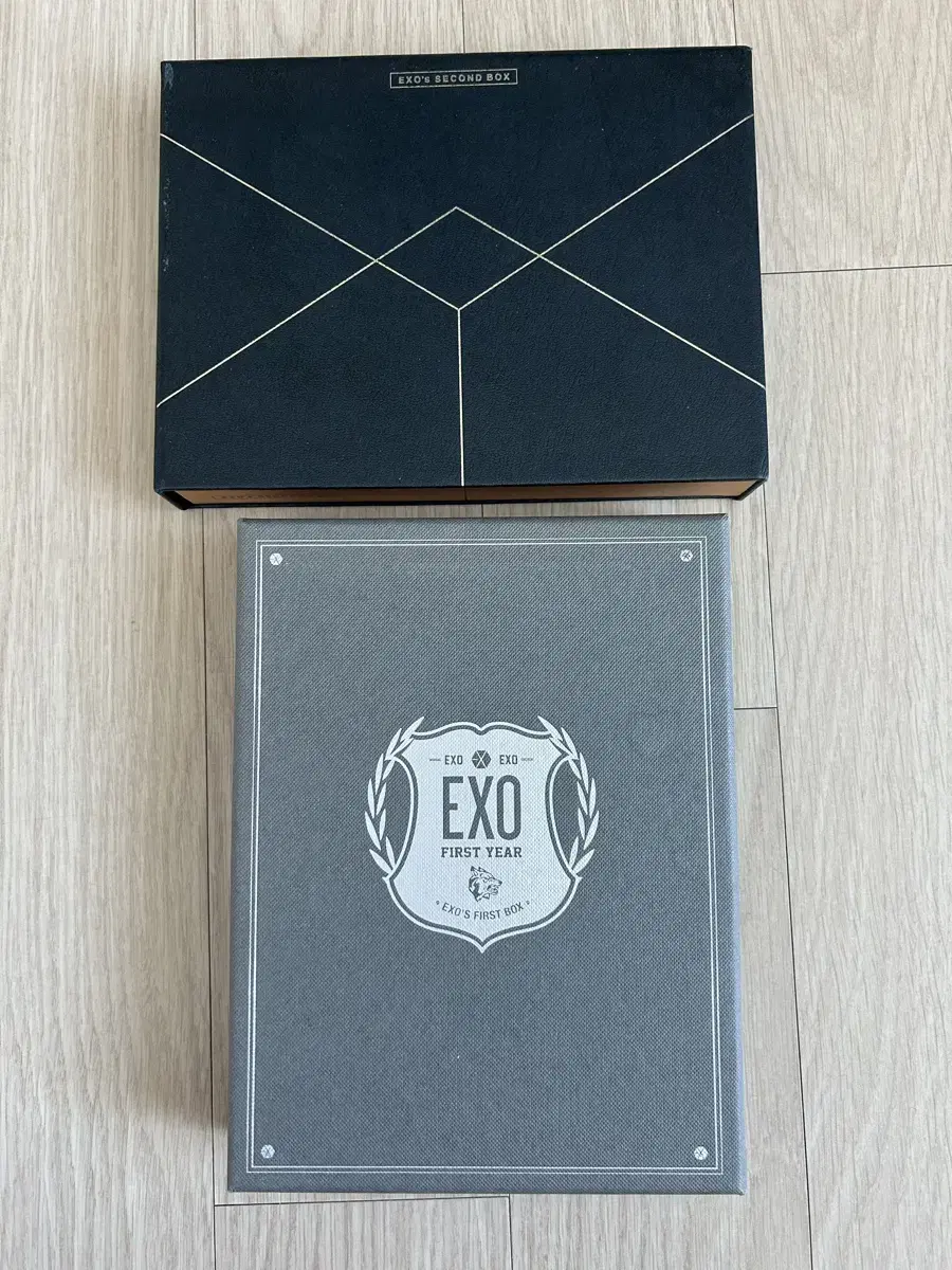 엑소 퍼스트 세컨드 박스 DVD 디비디  양도